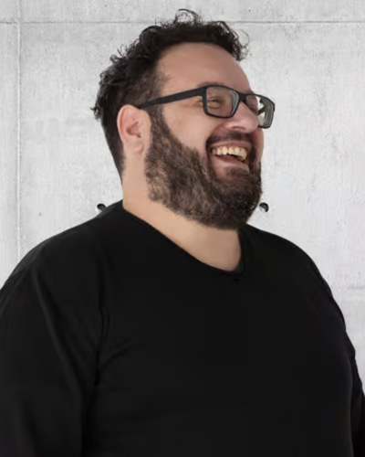 Porträt von Franco Errore, Webdesigner und Grafiker aus Rosenheim